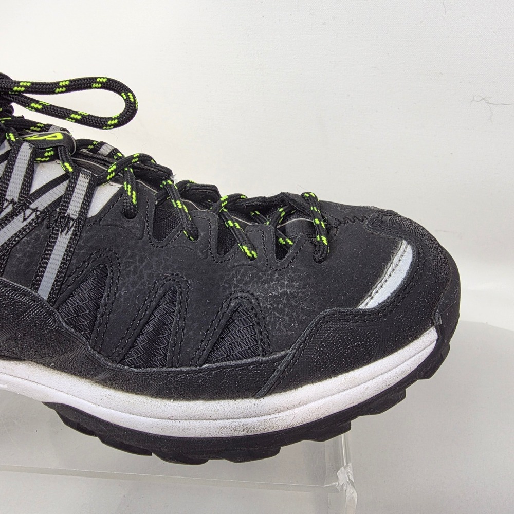 Fila All Terrain Trail Running Shoes Mens 9 Black Lime Green 1JM01275-016 Exc - Picture 9 of 16